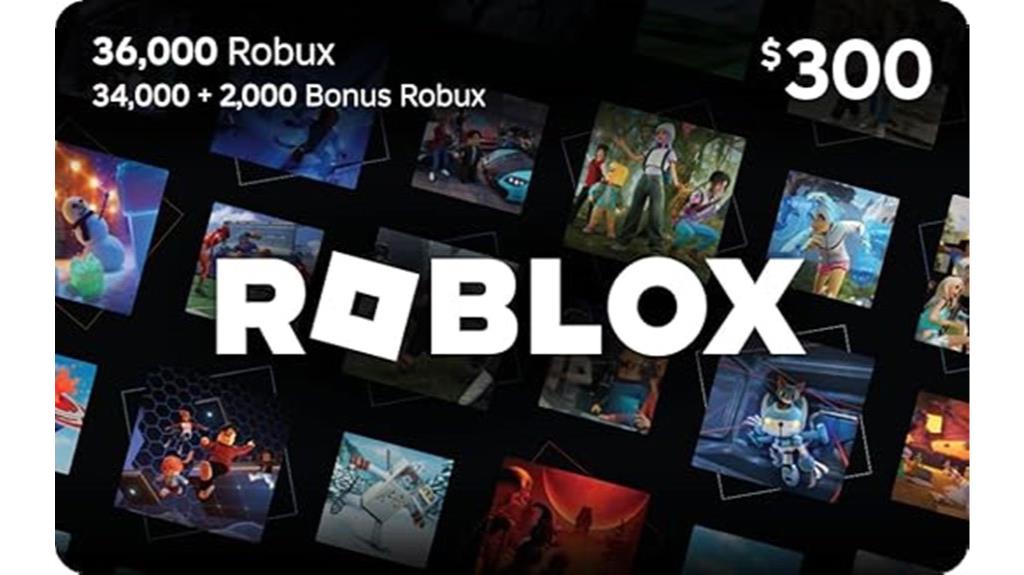 robux gift card 36 000
