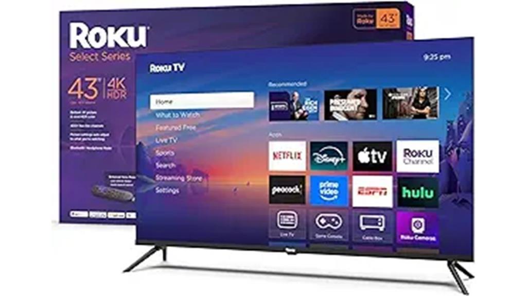 roku 43 inch 4k hdr