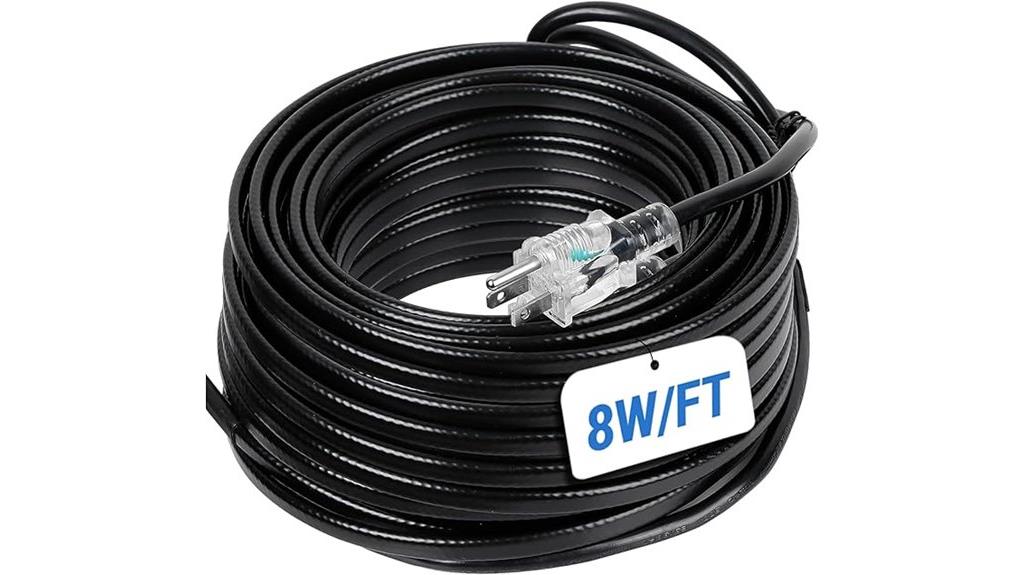 roof gutter heat tape