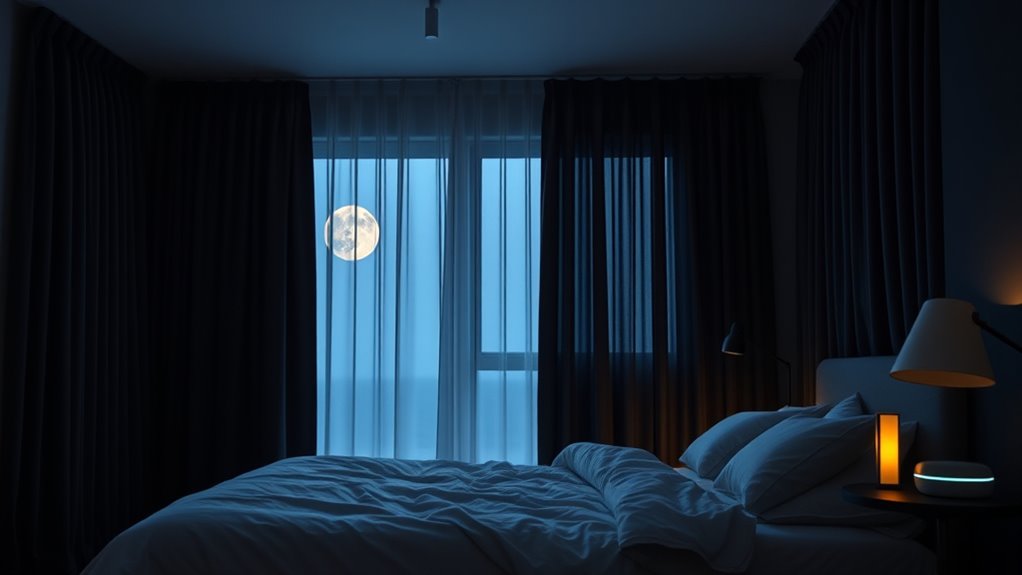 room size light noise