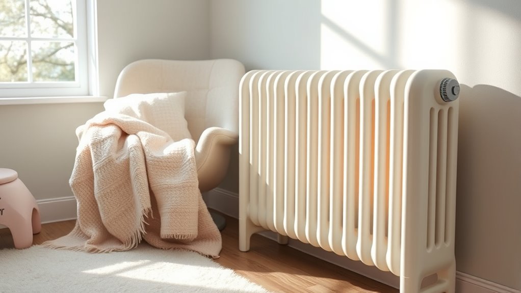 safe quiet adjustable heating