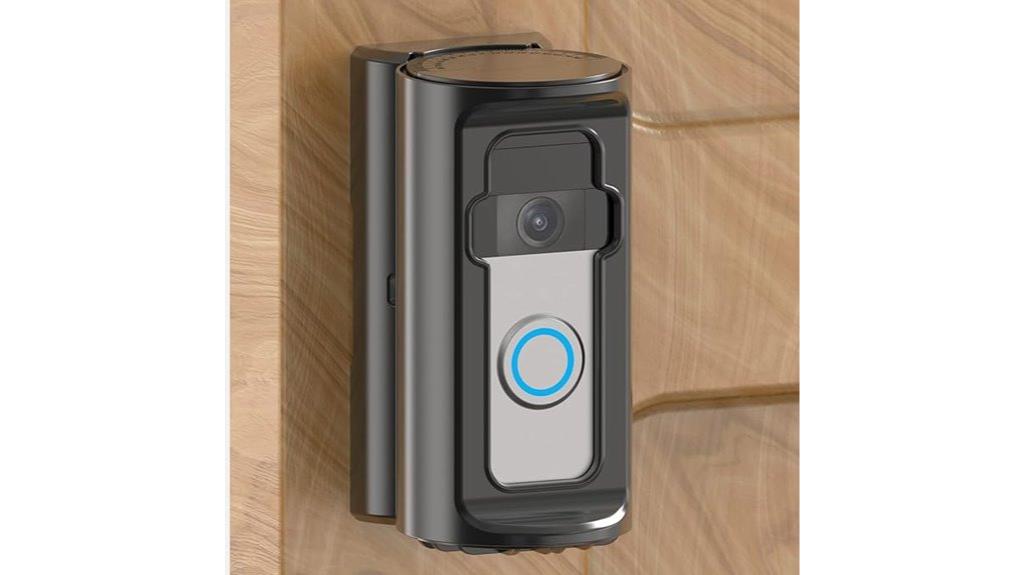 secure doorbell mounting system