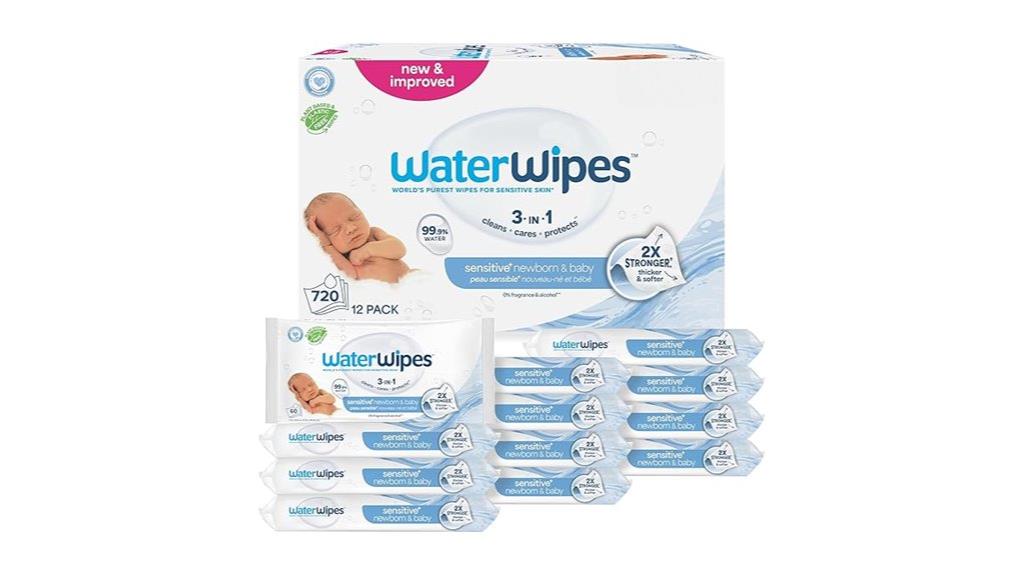 sensitive baby wipes pack