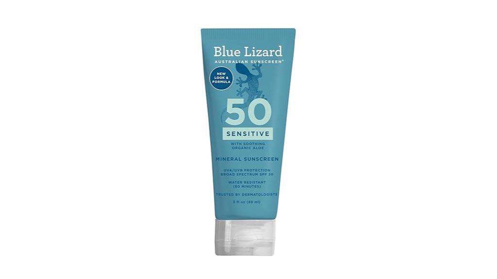sensitive spf 50 sunscreen