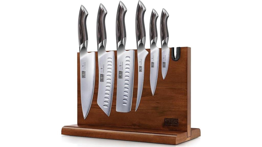 seven piece knife set
