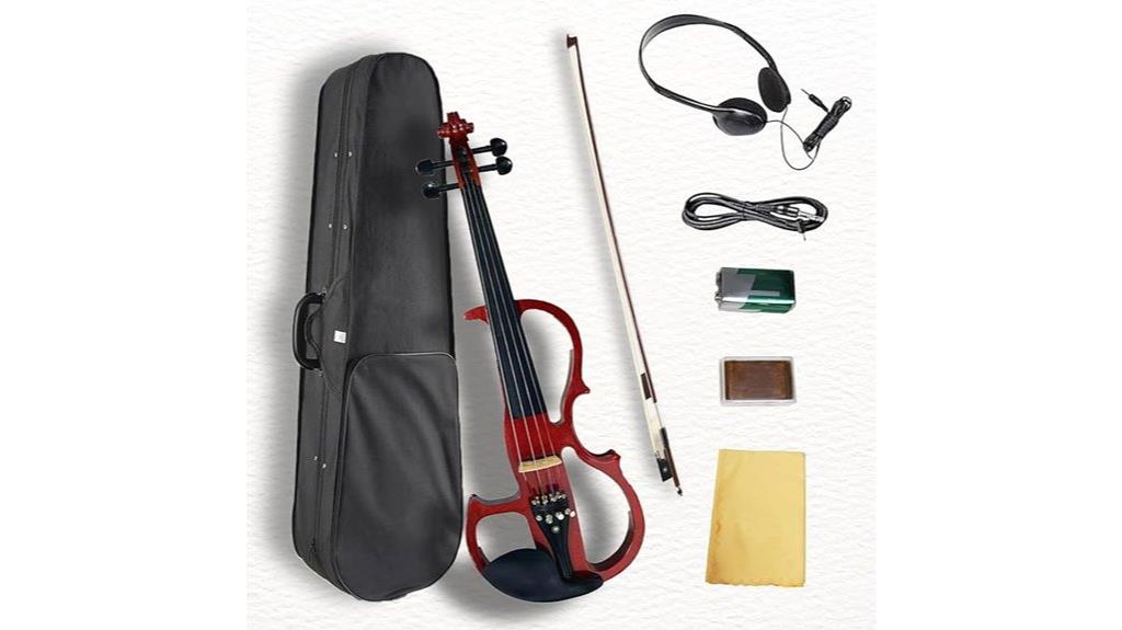 silent full size electric violin