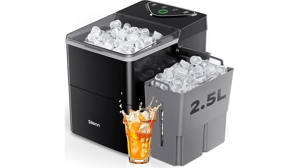 silonn led touch ice maker