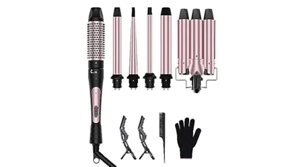 six in one curling wand