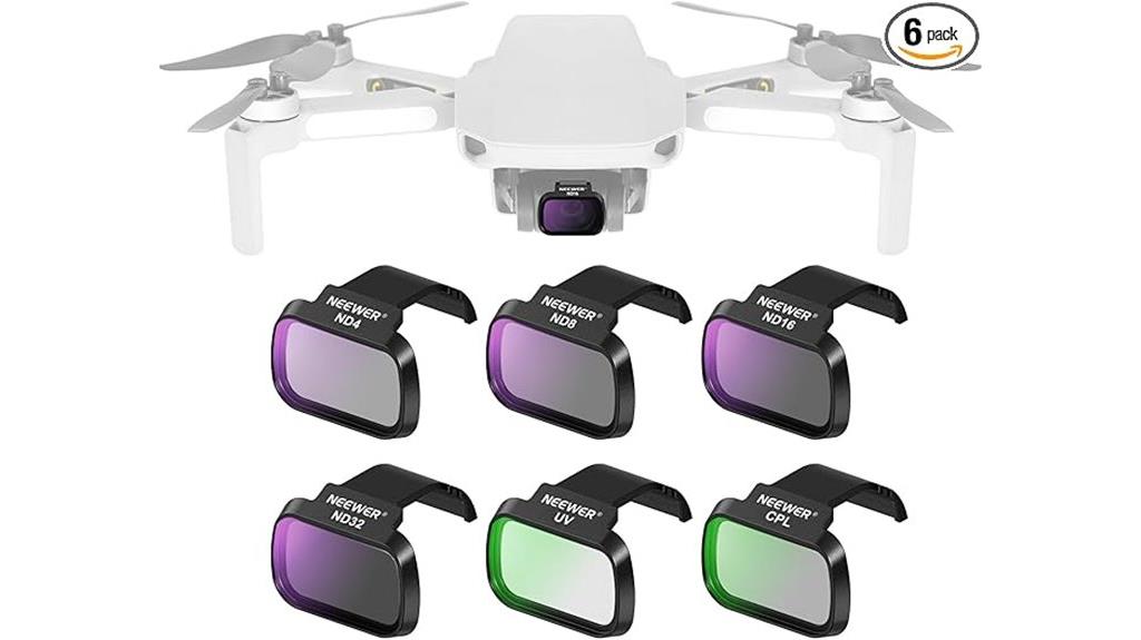 six pack drone nd filters