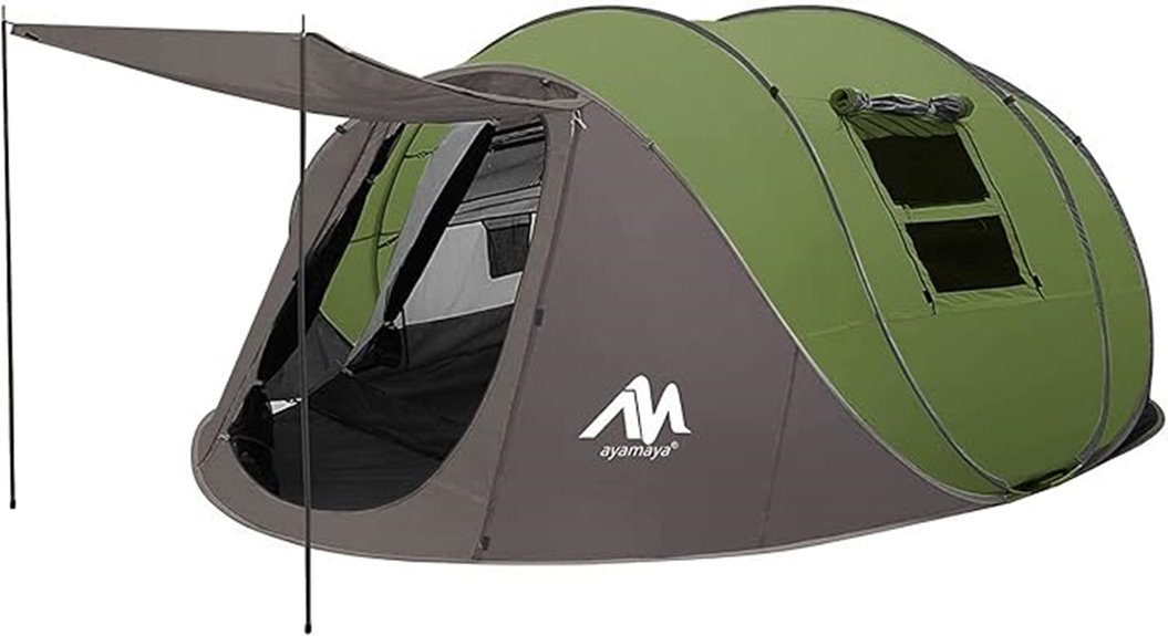 six person waterproof tent