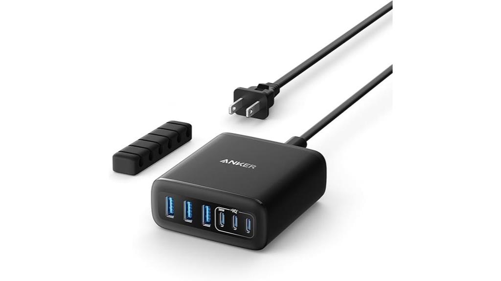 six port usb charger
