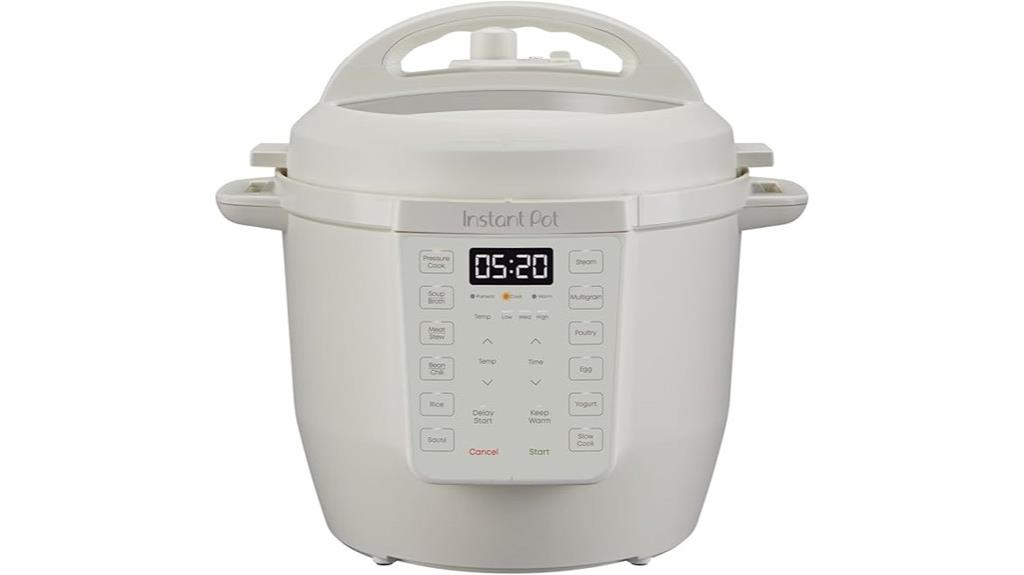 six quart multi cooker appliance