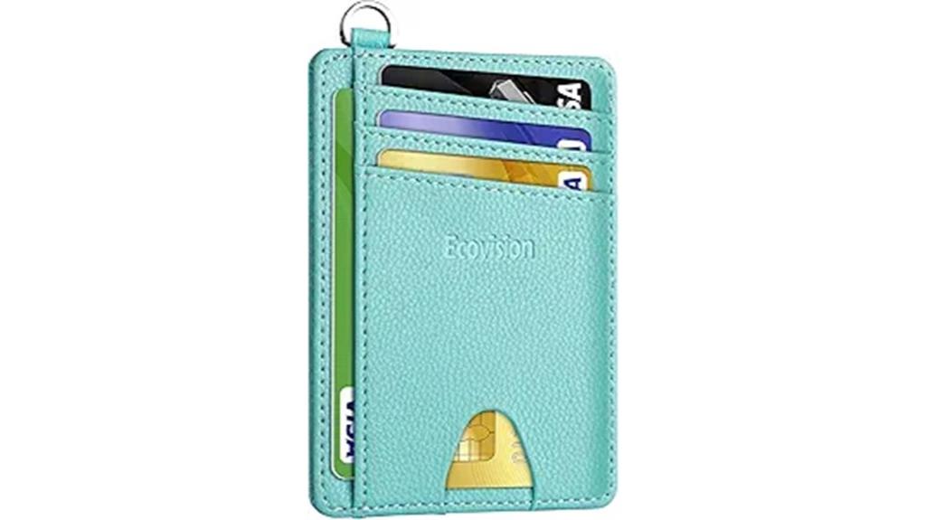 slim rfid front wallet