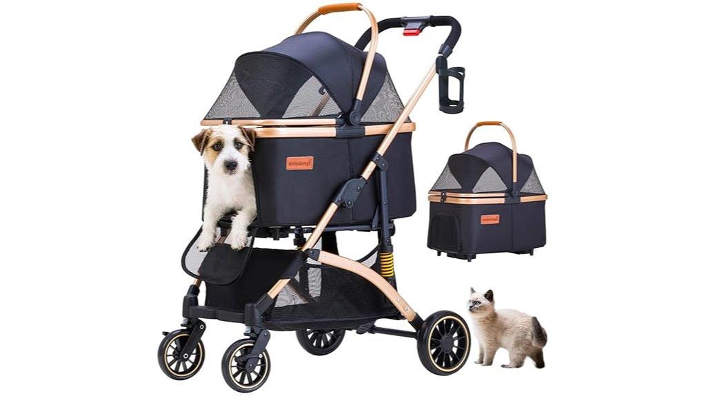 small dog pet stroller