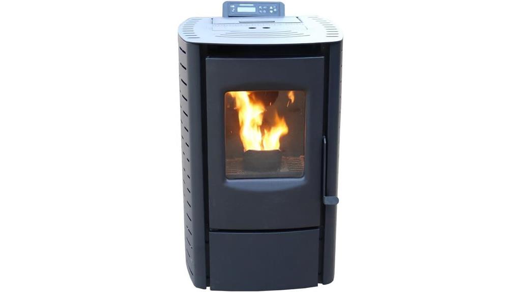 small pellet stove capacity
