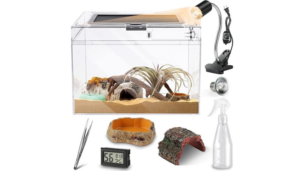small reptile terrarium kit