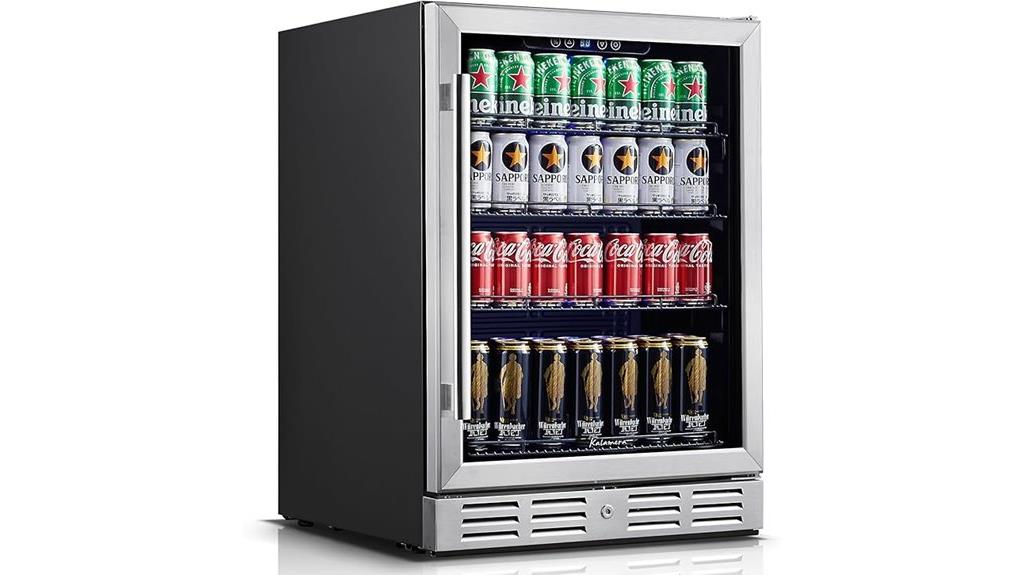 small under counter beverage fridge