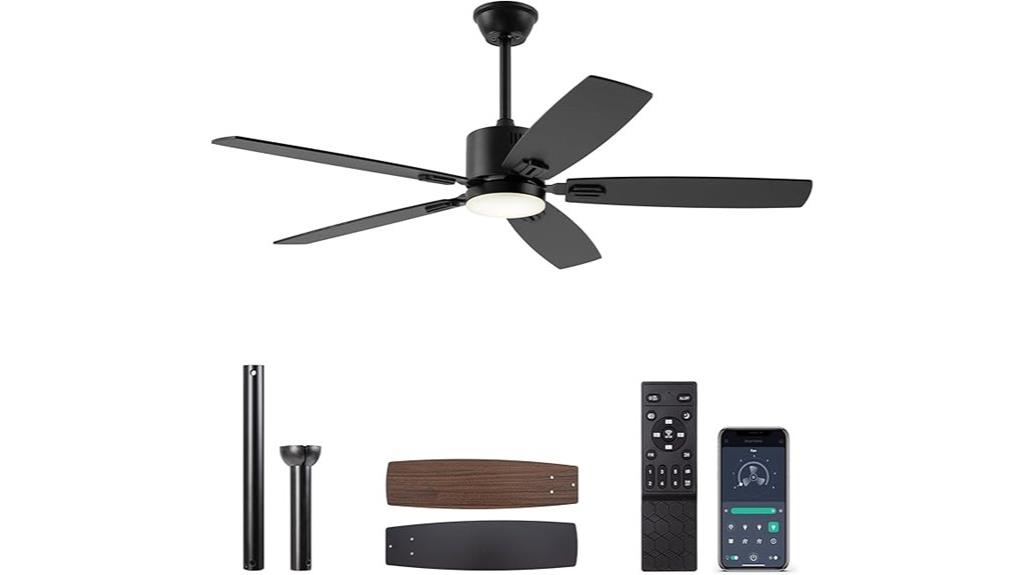 smart led ceiling fan
