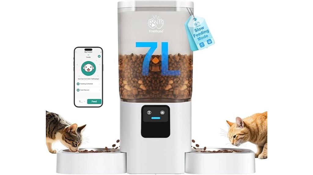 smart pet feeder app
