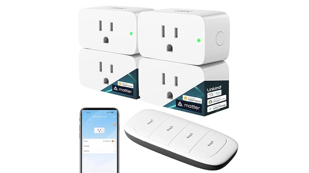 smart plug 4 pack set