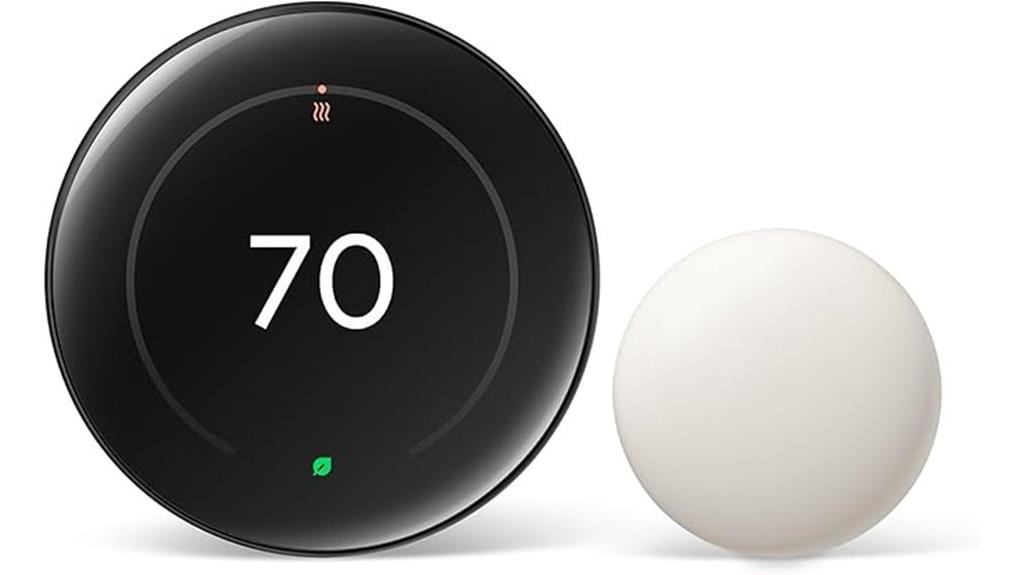 smart thermostat and sensor bundle