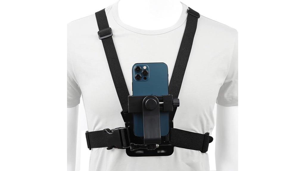 smartphone action camera harness