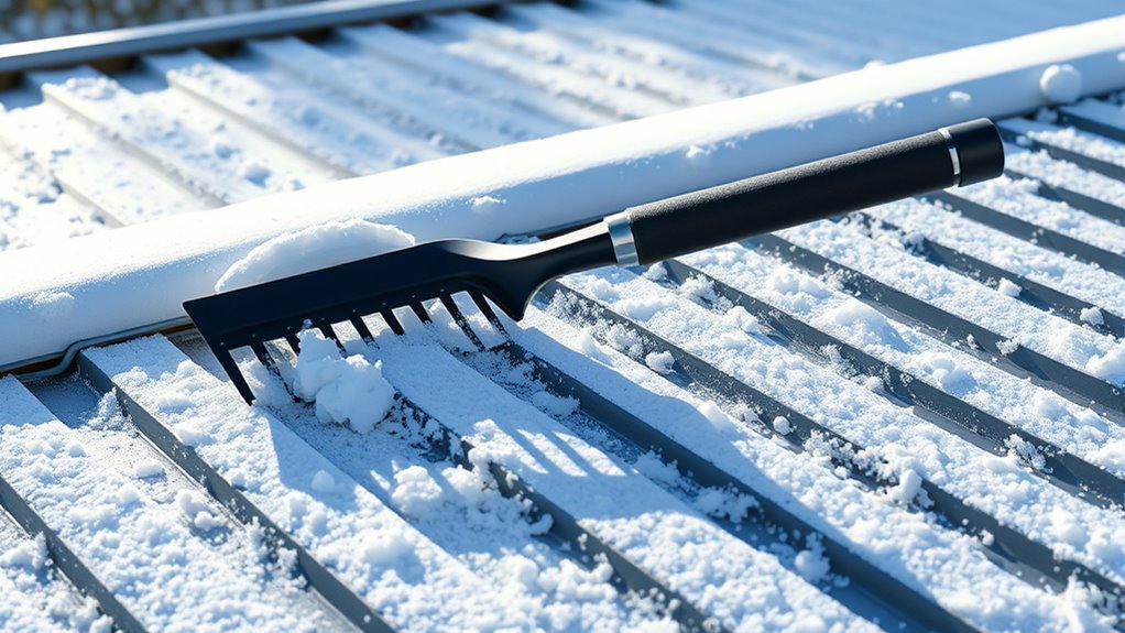 snow roof rake considerations