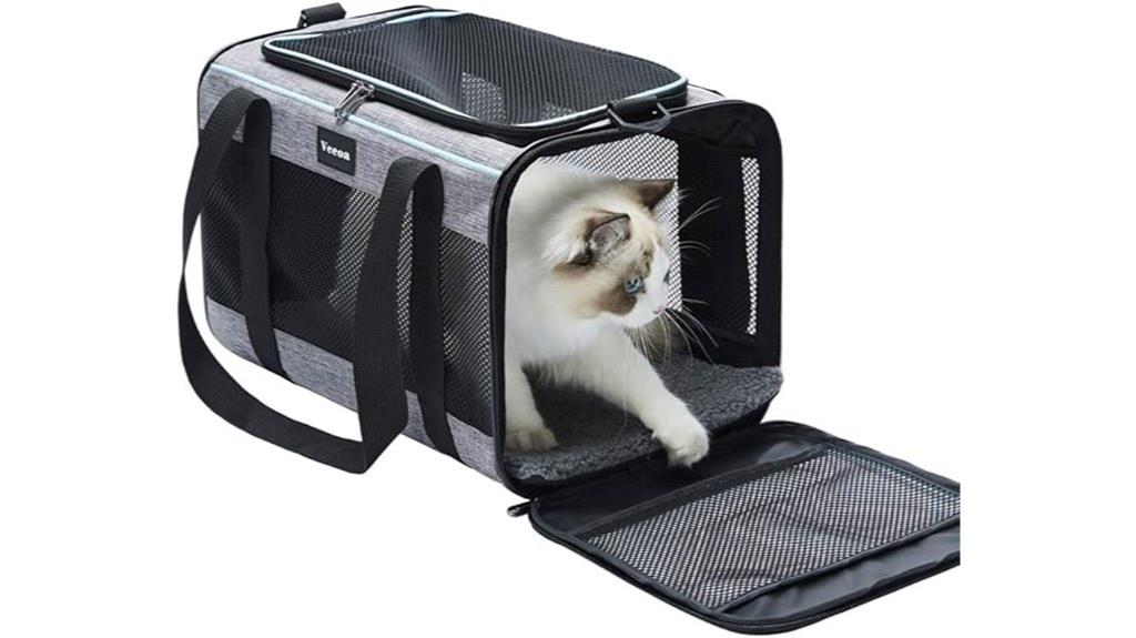 soft sided pet carrier