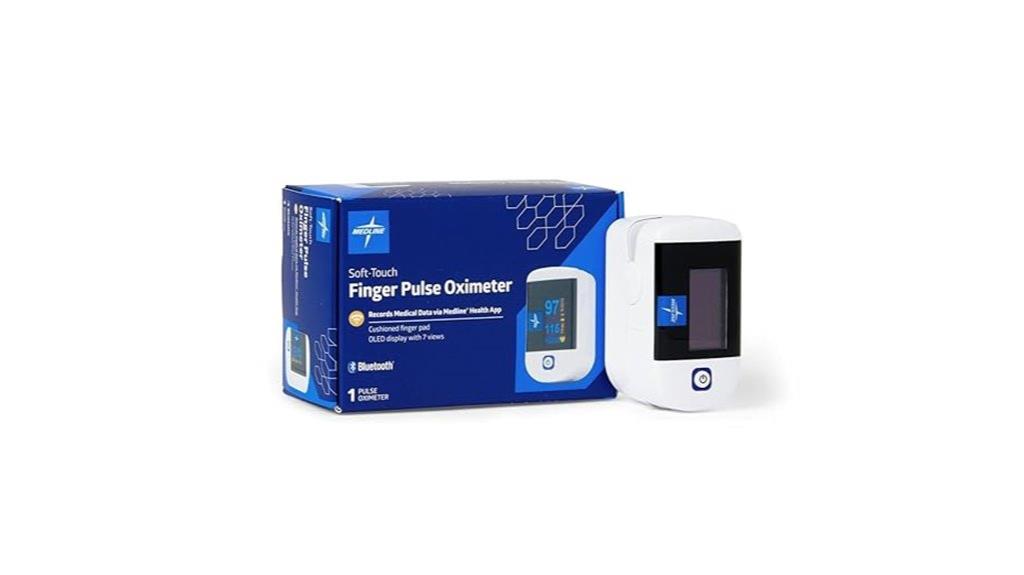 soft touch bluetooth pulse oximeter