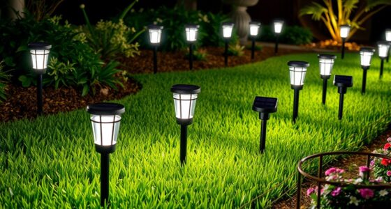 solar powered motion sensor lights
