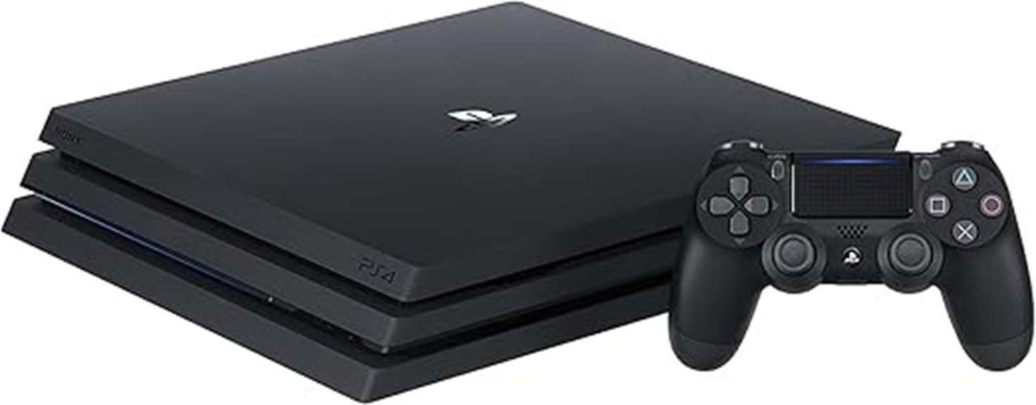 sony ps4 pro 1tb black