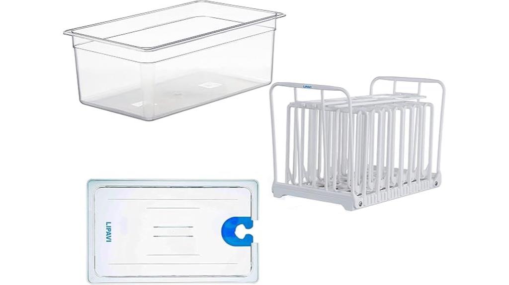 sous vide system with accessories