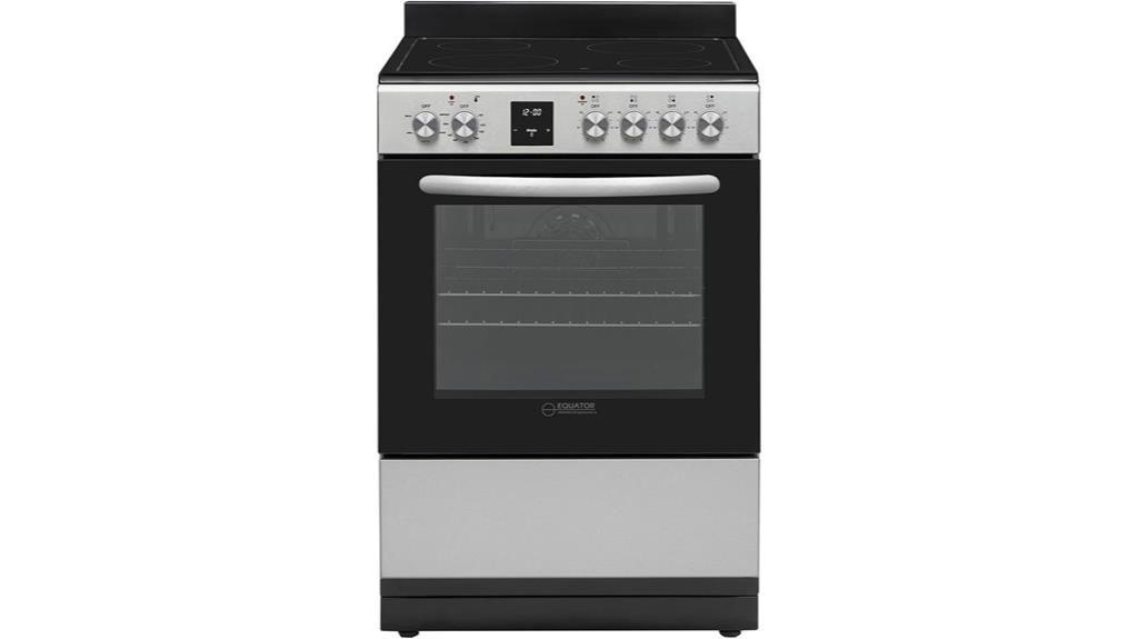 stainless steel electric oven