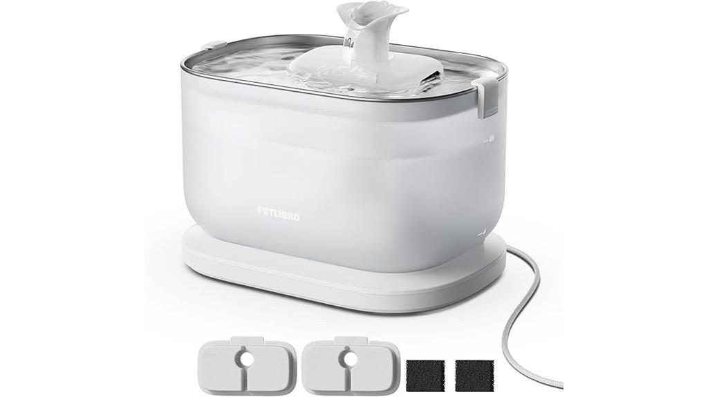 stainless steel wireless fountain