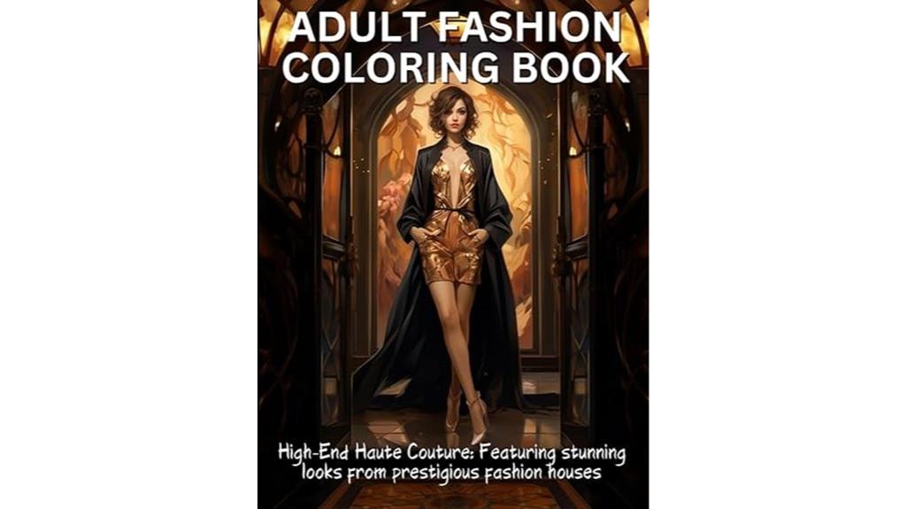 stylish adult coloring pages