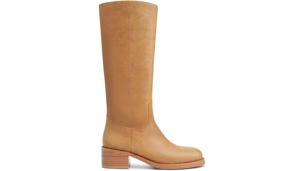 stylish banana toe boots