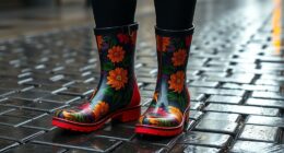 stylish functional rain boots