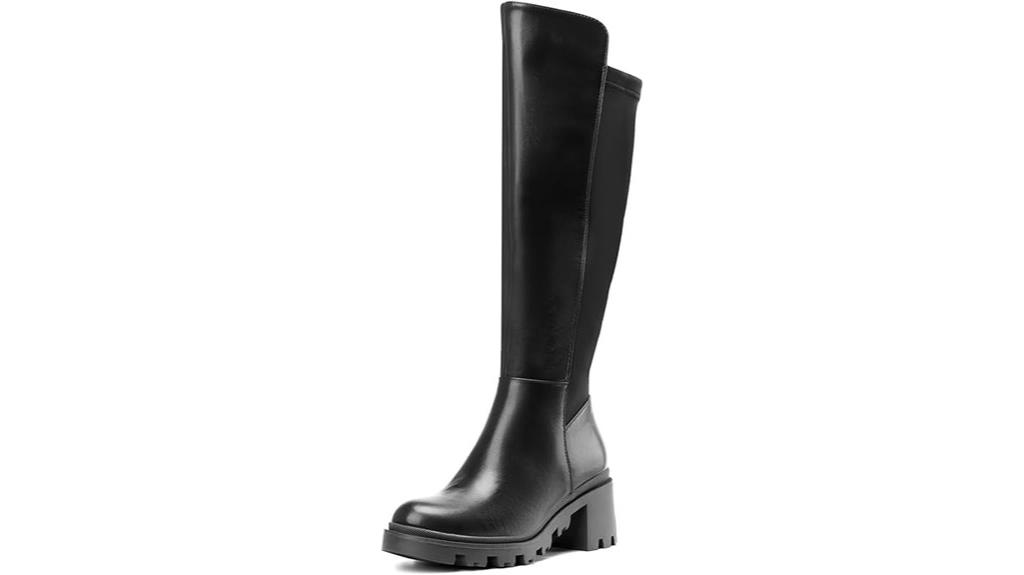 stylish knee high boots