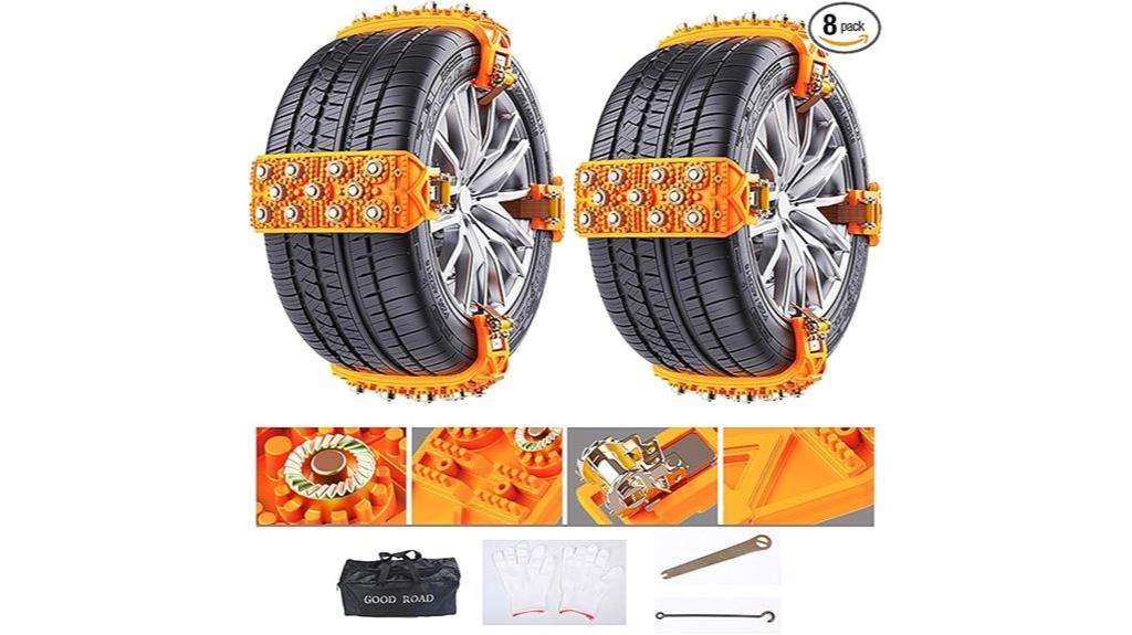 suv and car snow chains