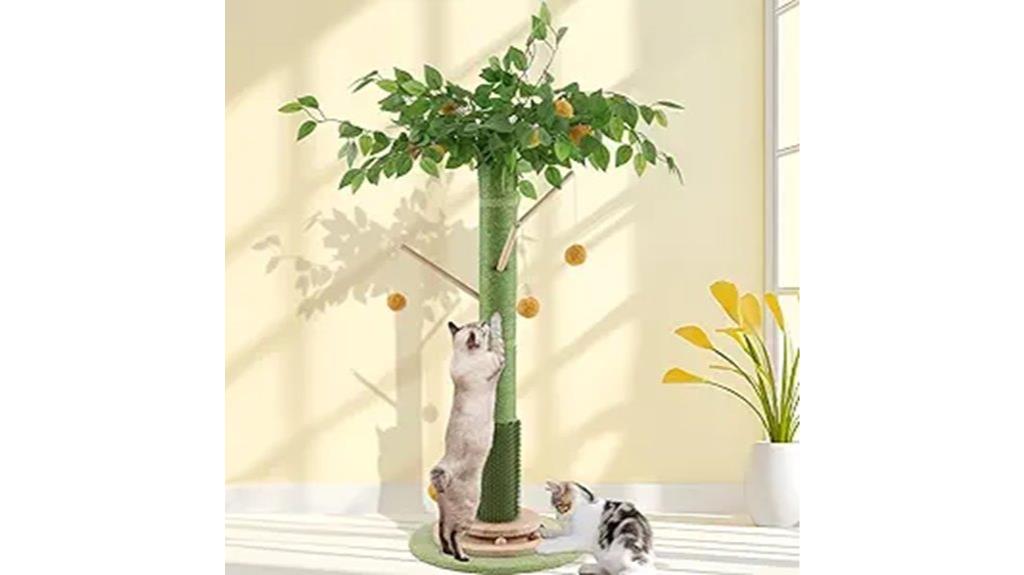 tall indoor cat post