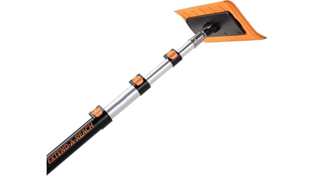 telescoping snow roof rake