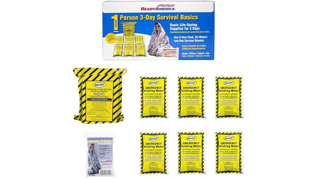 three day emergency preparedness kit