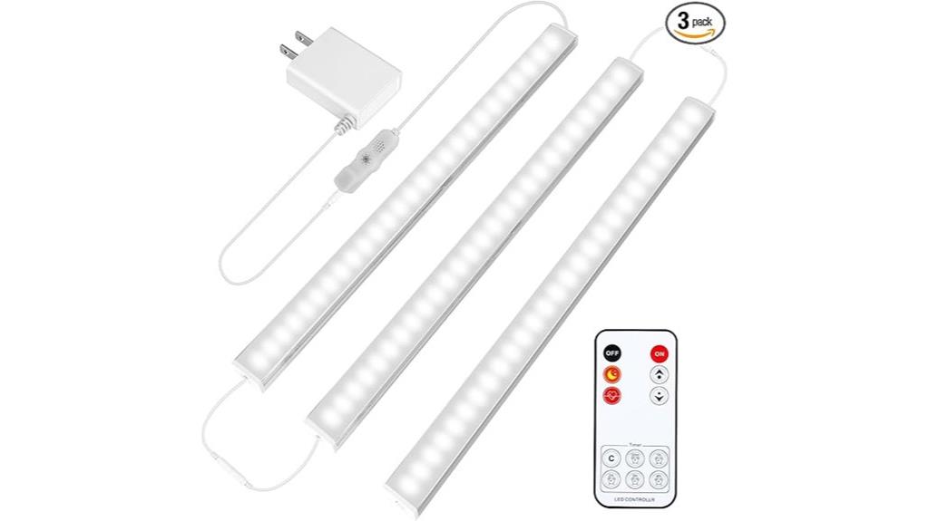 three pack under cabinet lights