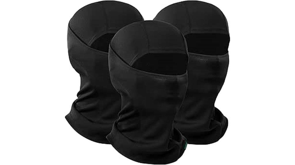 three piece ski mask