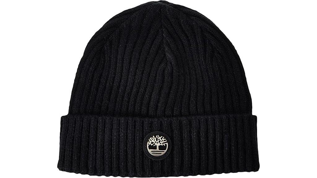 timberland ribbed logo cap