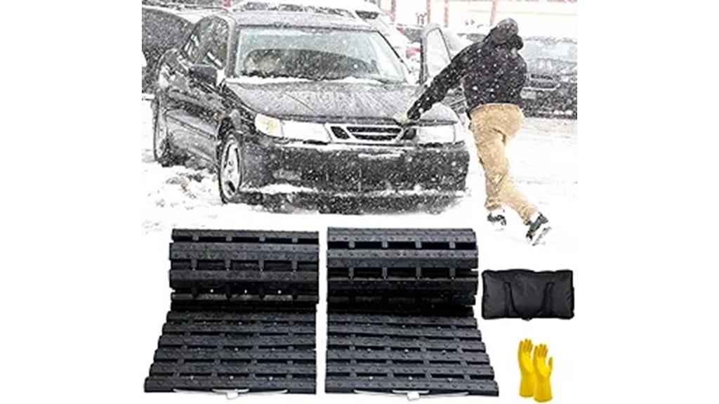 tire traction recovery mat
