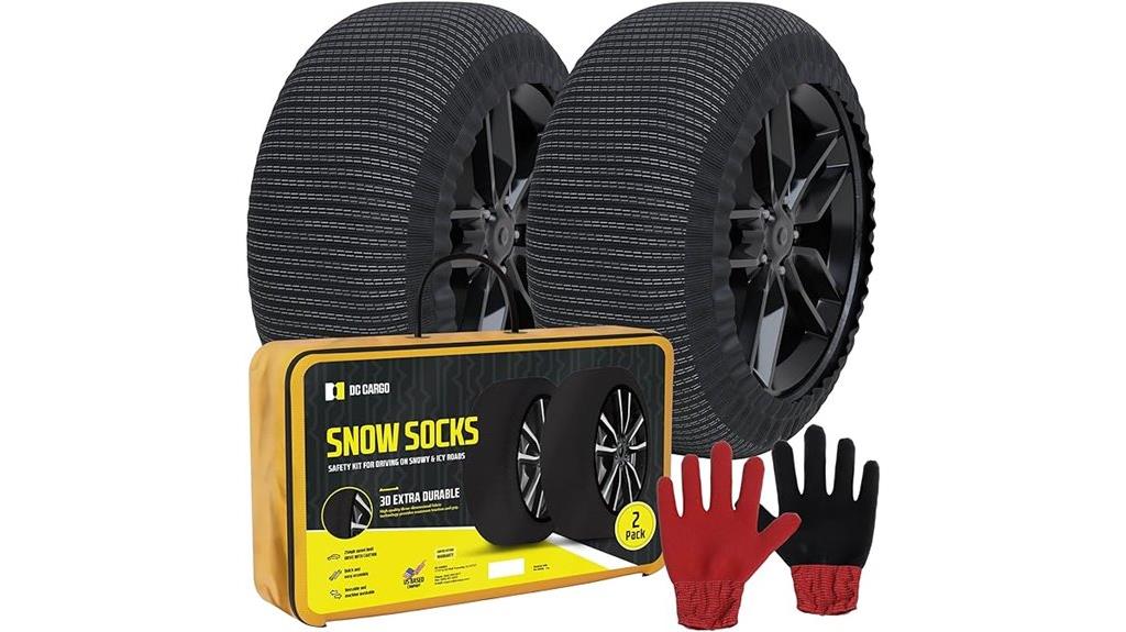 tire traction snow socks