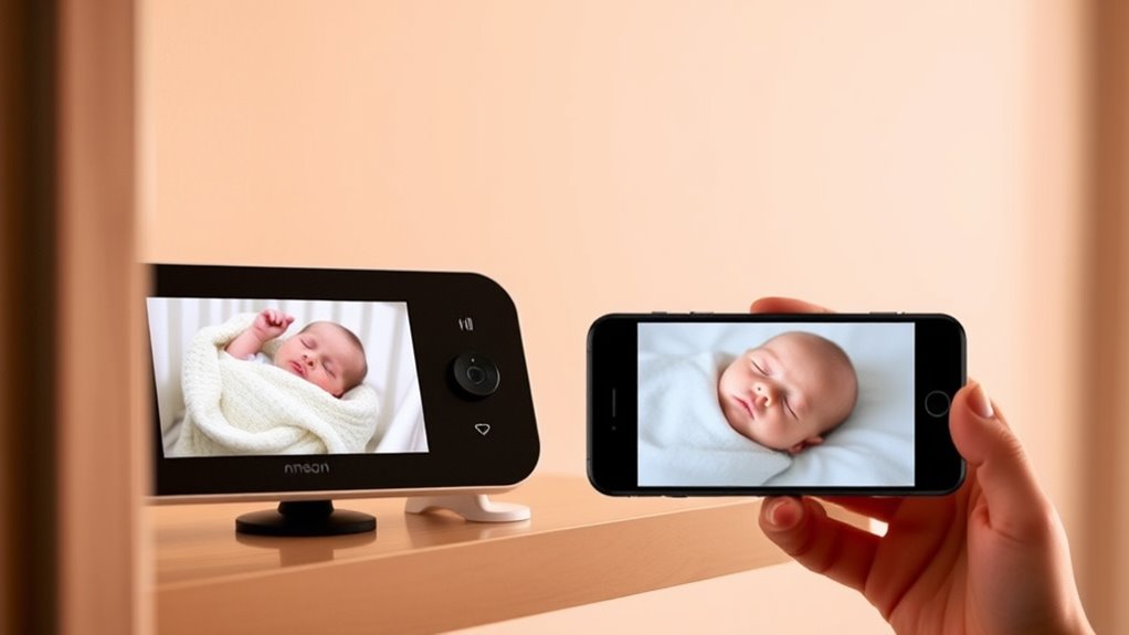 top camera baby monitors
