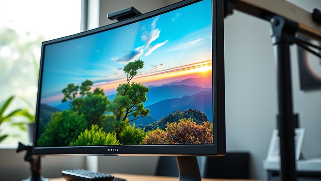 top color accurate photo displays