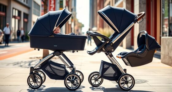 top convertible travel stroller systems
